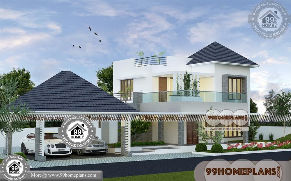 Two Story Home Floor Plans 80+ Kerala Traditional House Models Online