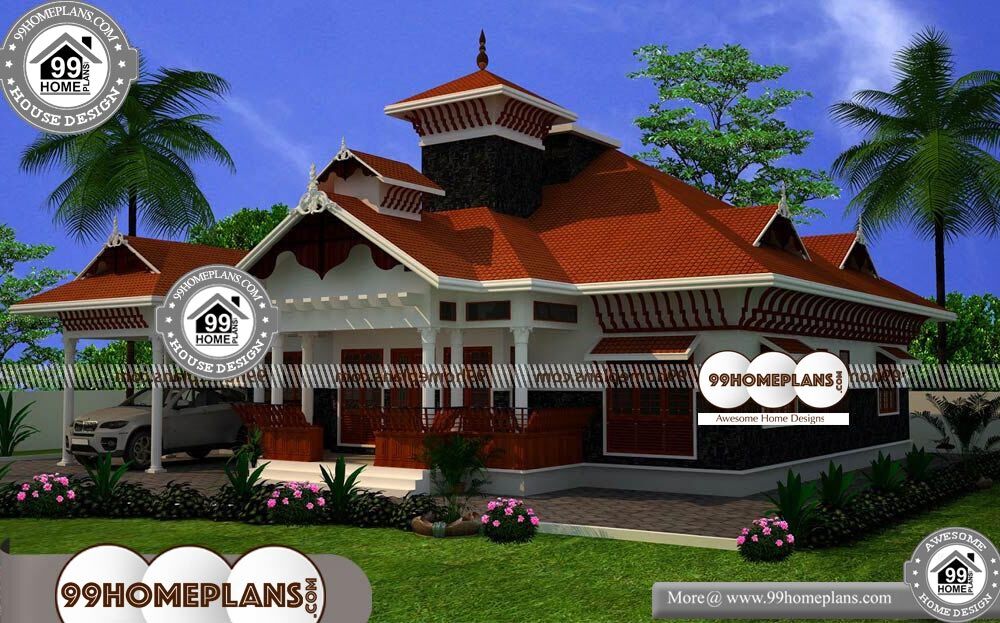 Nalukettu Houses In Kerala 50 Traditional Kerala House Plans With