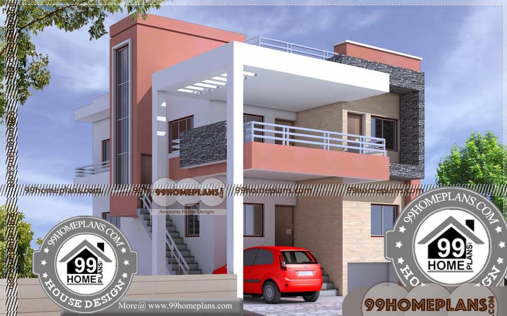 Apartment Building Plans | 50+ Modern House Plans Double Storey Ideas