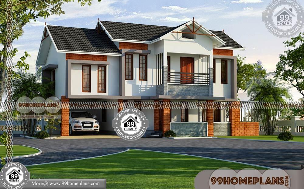 Kerala House Architecture Plans & 80+ Double Storey House Designs